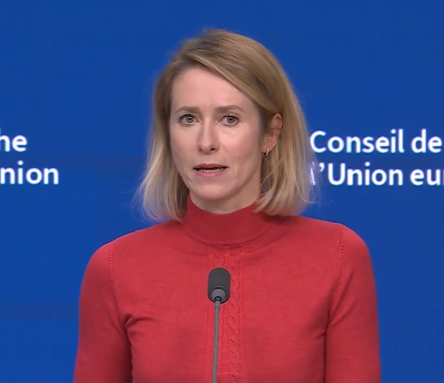 HR/VP Kaja Kallas at the Press conference