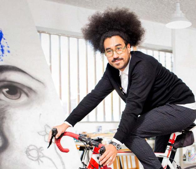 Nathán Ardón, artista plástico guatemalteco