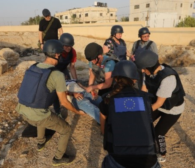 EEAS_Crisis Response_EU Staff at hostile environment awareness training