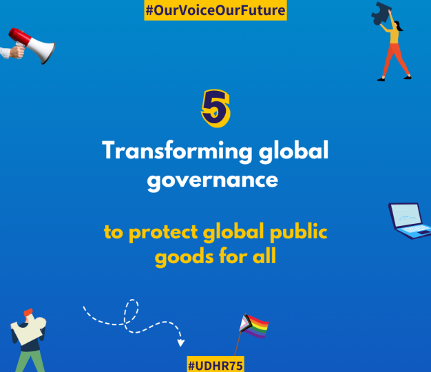 Transforming global governance to protect global public goods for all