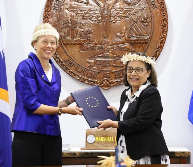 New EU Ambassador to the Pacific presents her credentials in Marshall Islands