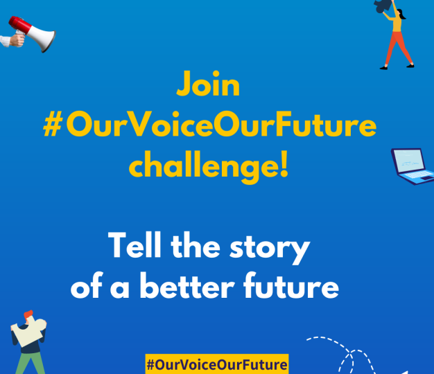 Join OurVoiceOurFuture challenge