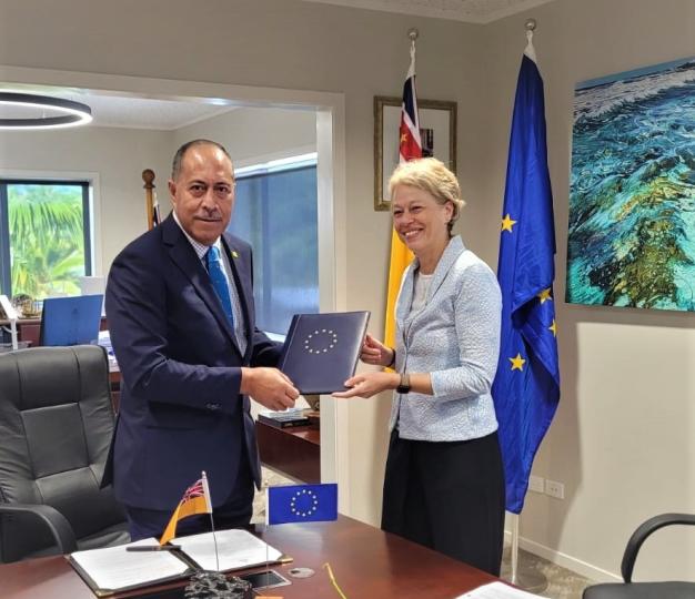 New EU Ambassador to the Pacific presents her credentials in Niue