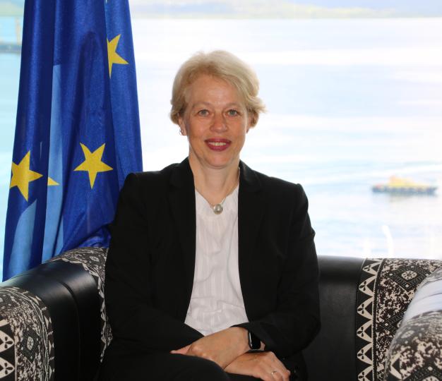 The Ambassador of the European Union to the Pacific, Her Excellency, Barbara PLINKERT