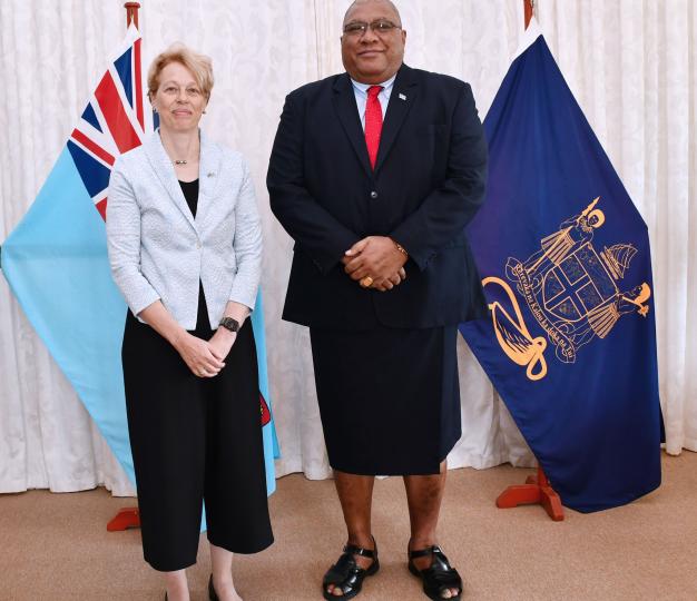 The European Union Ambassador to the Pacific, Her Excellency Barbara Plinkert