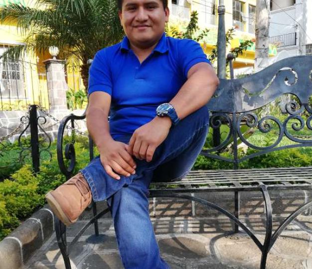 Artista plástico guatemalteco, Nicolás Hernández