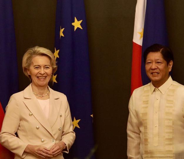 EC Pres. Ursula van der Leyen and PH Pres. Ferdinand Marcos
