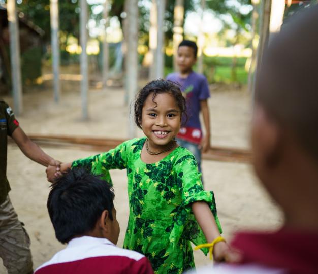 Smiling children