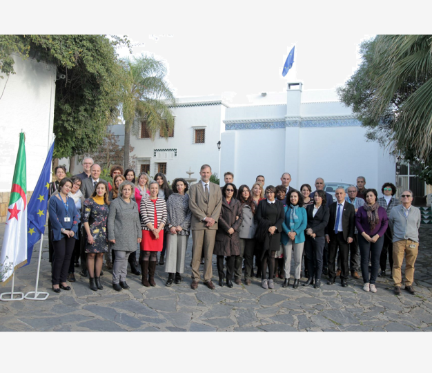 EU Delegation to Algeria team 