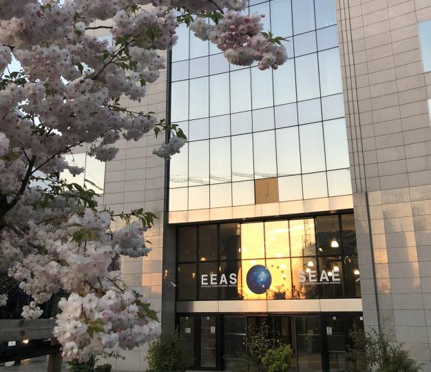 The headquarters of the European External Action Service (EEAS), Brussels, Belgium