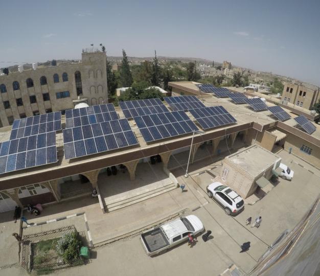 Solar system installed at 22nd Hospital to ensure uninterrupted power supply