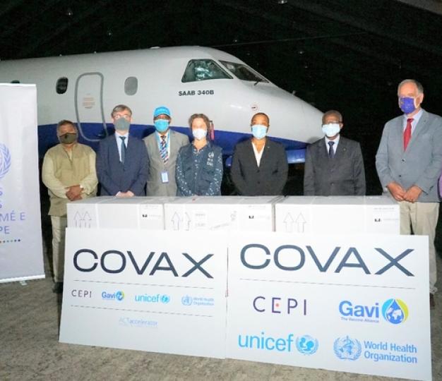 COVAX delivery to Sao Tome and Principe on 06/03/2021