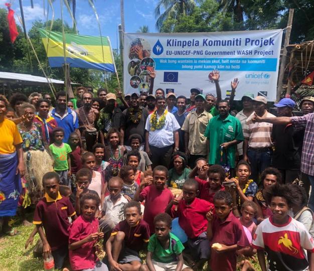 Wash project at Papua New Guinea