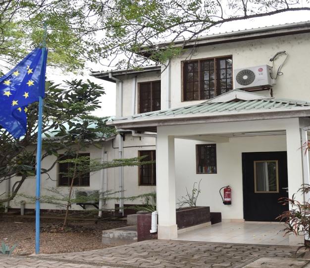 Office building of the EU Delegation to South Sudan.