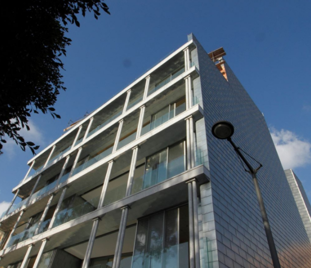 The offices of the EU delegation to Syria in Lebanon 