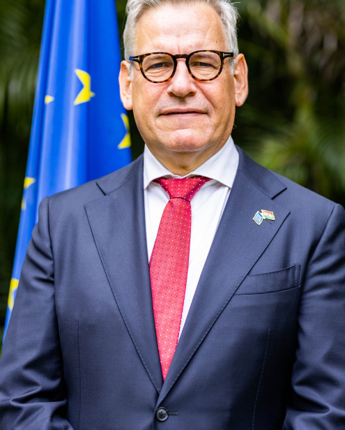 Portrait of EU Ambassador