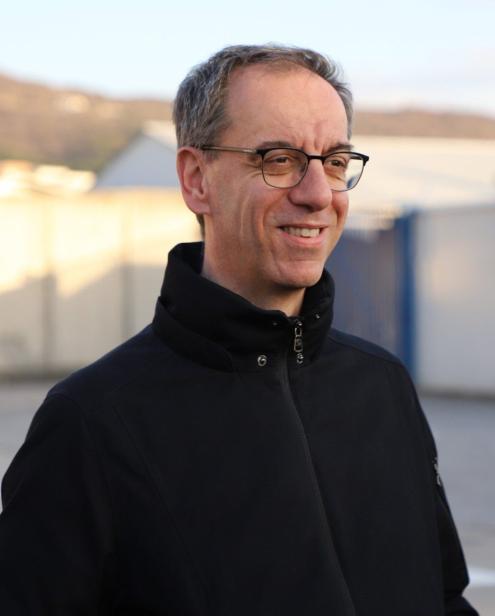 Informal portrait of Stefano Tomasso.