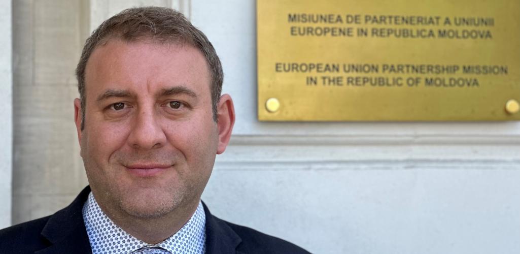 EUPM Head of Mission Cosmin Dinescu