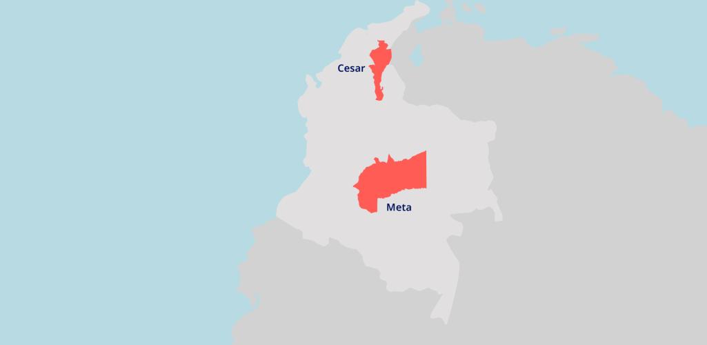 I've Got the Power campaign Colombia project map 5