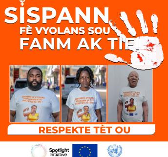 porte voix de la campage des 16 jours